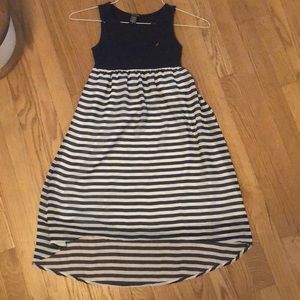 Girls Nautica striped dress